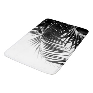 Handflatan Lövs Black & White Vibes #1 #tropiska Badrumsmatta