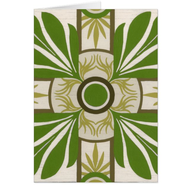 Handflatan Motif I, icke-utrotningshotad Hälsningskort (Framsidan)