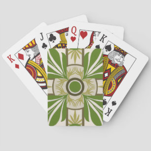 Handflatan Motif I, icke-utrotningshotad Spelkort