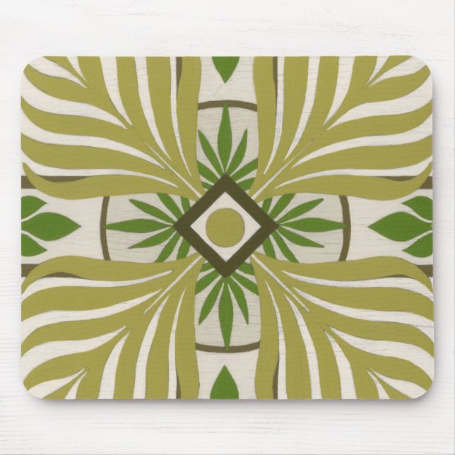 Handflatan Motif II, icke-utrotningshotad Musmatta (Framsidan)