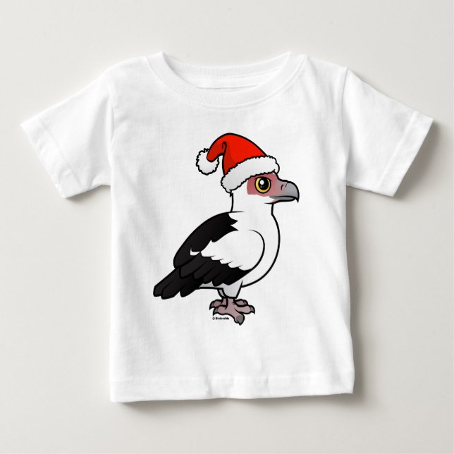 Handflatan-nöt-vulten Santa Santa Tee Shirt (Framsida)