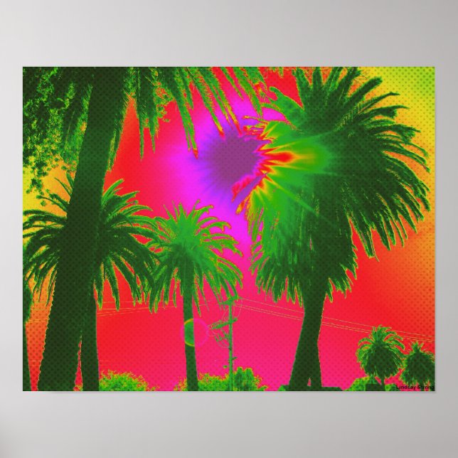 "Handflatan" Poster - Storlek liten (17" x 13") (Framsidan)