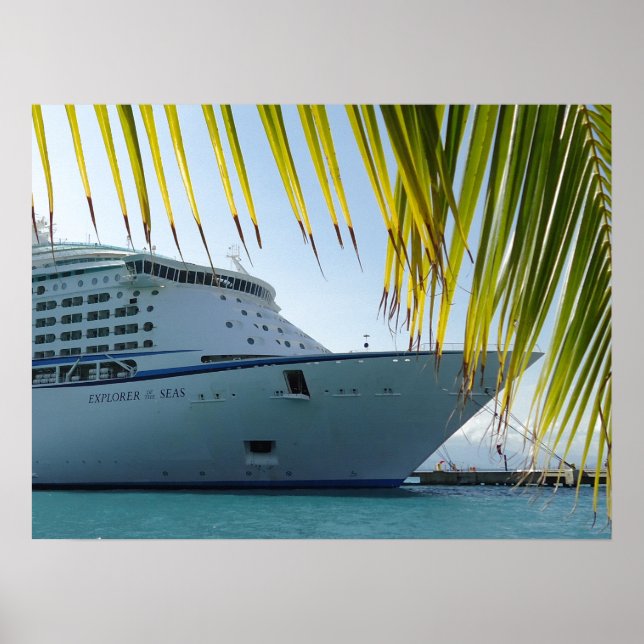 Handflatan-ramfält Poster (Framsidan)