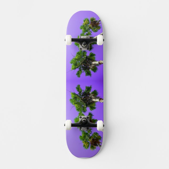 ~Handflatan~ SKATE DECK, ANPASSAT DET! Mini Skateboard Bräda 18,5 Cm (Framsida)