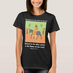 Handflatan Söndag Hosanna till Son 3 T Shirt