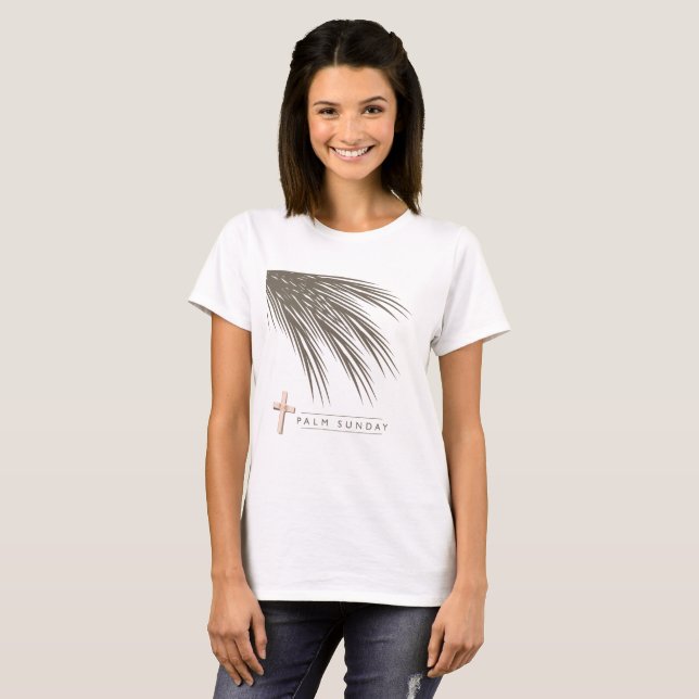 Handflatan Söndag Tee Shirt (Hel framsida)