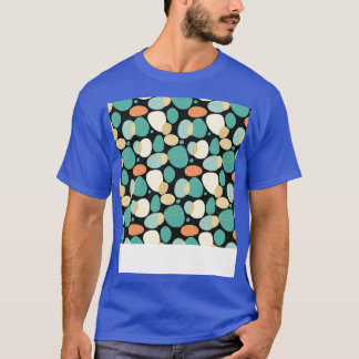 Handflatan Stones Seamless Mönster Beach Pebble Ge T Shirt