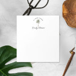 Handflatan Träd A-anteckning från Anteckningsblock<br><div class="desc">Mitt Anteckningsblock Handflatan Träd A Note from Cute Personlig gör underbart för gåvor till vänner,  familj och till och med dig själv. Anpassa med en namn för en unik gåva.</div>