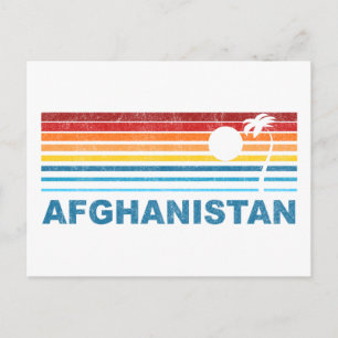 Handflatan Träd Afghanistan Vykort