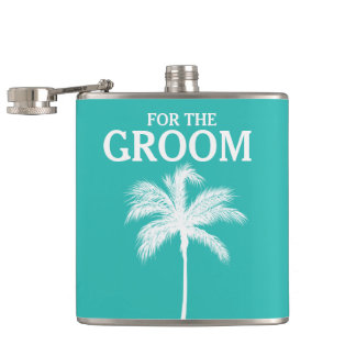 Handflatan Träd Aqua Groom-kolv Fickplunta