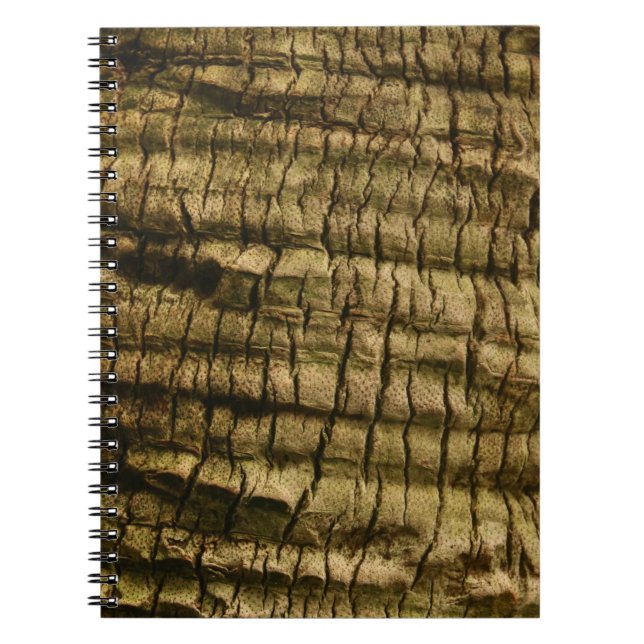 Handflatan Träd Bark Anteckningsbok (Framsidan)