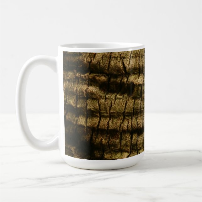 Handflatan Träd Bark Kaffemugg (Vänster)