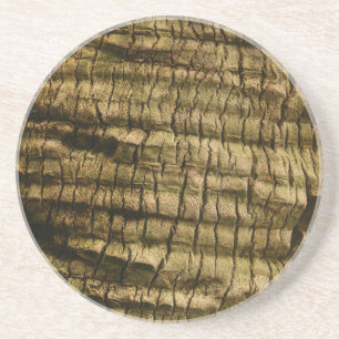 Handflatan Träd Bark Underlägg