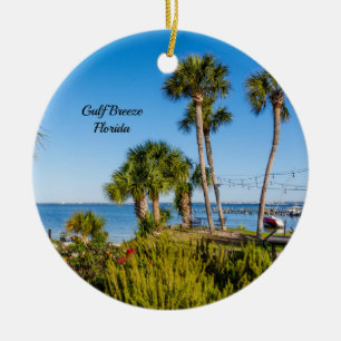 Handflatan Träd Bayside Morgoncirkeln Ornament