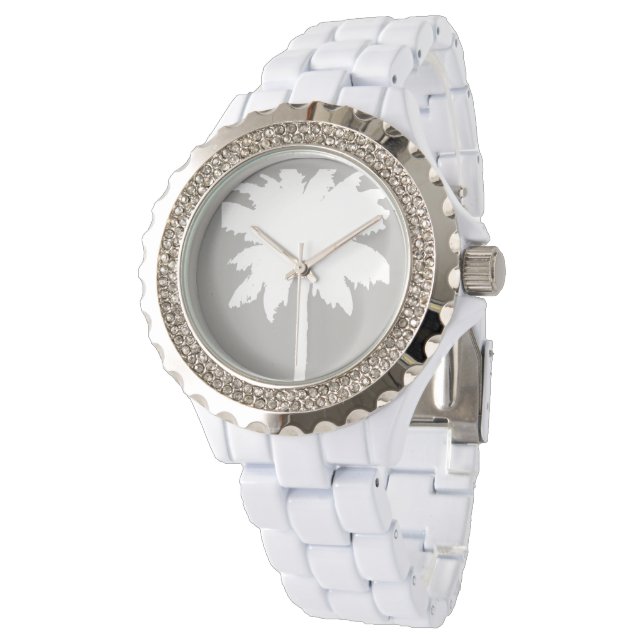 Handflatan Träd-bevakning Armbandsur (Vinklad)