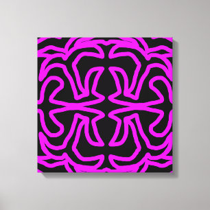 Handflatan träd canvastryck