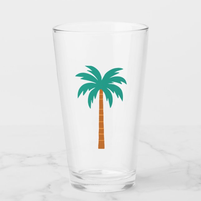 Handflatan Träd Glaskopp (Framsida)