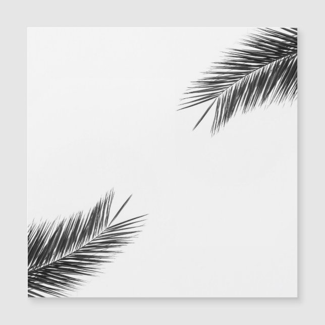 Handflatan träd gren (Framsida)