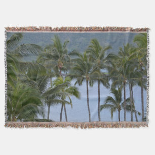 Handflatan Träd i Hawaii Mysfilt