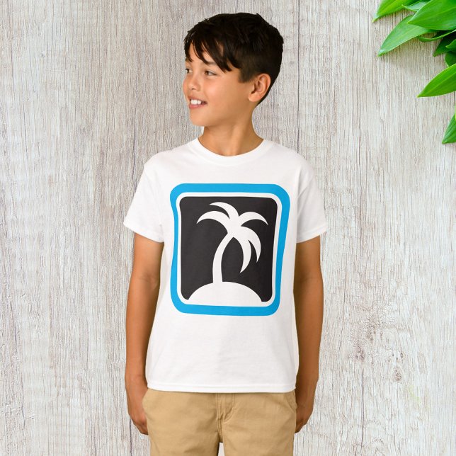 Handflatan Träd ikon T Shirt (Skapare uppladdad)