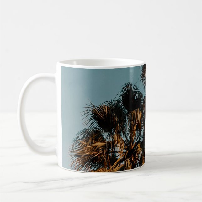 Handflatan träd kaffemugg (Vänster)