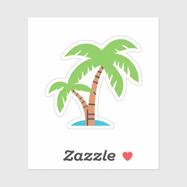 Handflatan Träd Klistermärken (Ark)