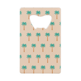 Handflatan Träd Kreditkort Flasköppnare