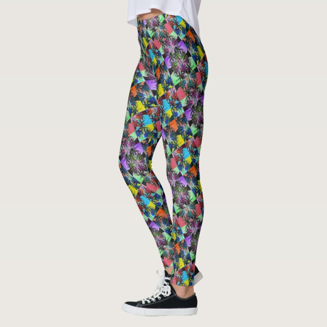 Handflatan Träd Leggings (Vänster)