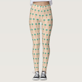 Handflatan Träd Leggings