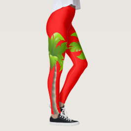 Handflatan Träd Leggings