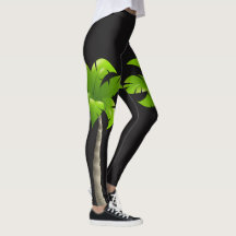Handflatan Träd Leggings