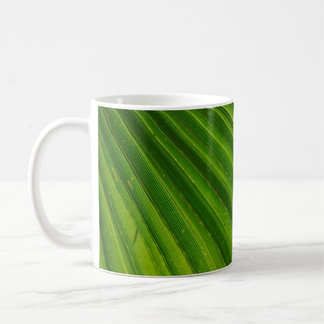 Handflatan träd löv james handflatan träd kaffemugg (Vänster)