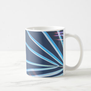 Handflatan Träd Löv Minimalism sketch Kaffemugg