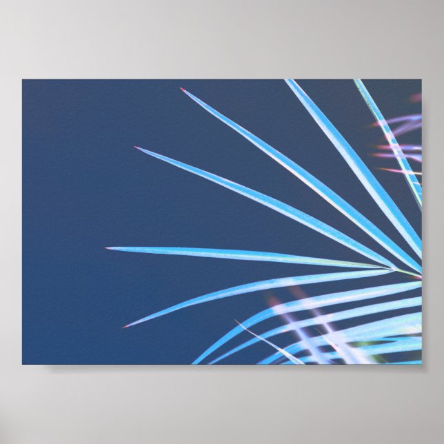 Handflatan Träd Löv Minimalism sketch Poster (Framsidan)