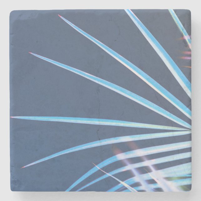 Handflatan Träd Löv Minimalism sketch Stenunderlägg (Framsidan)