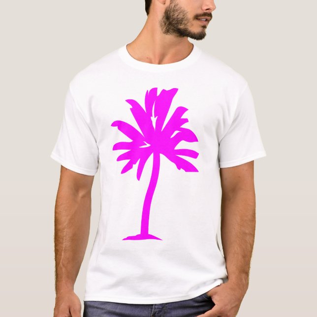 HANDFLATAN TRÄD - MAGENTA TEE SHIRT (Framsida)