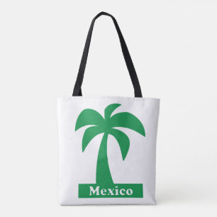 Handflatan Träd (Mexiko Vacation) - Anpassningsbar Tygkasse