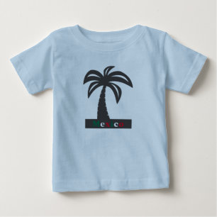 Handflatan Träd (Mexiko Vacation) - Baby Bra Jers T Shirt