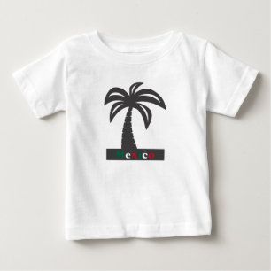 Handflatan Träd (Mexiko Vacation) - Baby Bra Jerse T Shirt