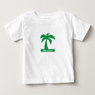 Handflatan Träd (Mexiko Vacation) - Baby Bra Jerse T Shirt