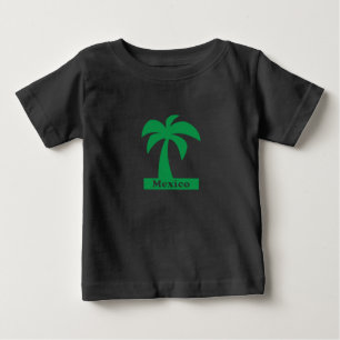 Handflatan Träd (Mexiko Vacation) - Baby Bra Jerse T Shirt