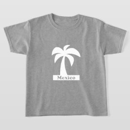 Handflatan Träd (Mexiko Vacation) - Barns grundläg T Shirt