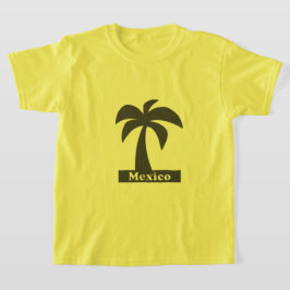 Handflatan Träd (Mexiko Vacation) - Barns grundläg T Shirt