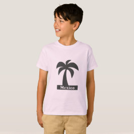 Handflatan Träd (Mexiko Vacation) - Barns grundläg T Shirt