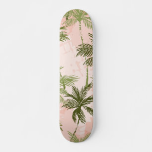 Handflatan träd mönster mini skateboard bräda 18,5 cm