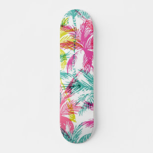 Handflatan träd mönster mini skateboard bräda 18,5 cm