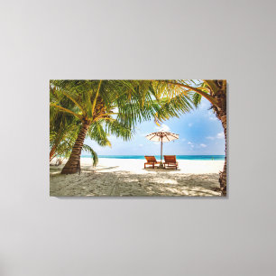 Handflatan Träd   MOODY HIMLAR Canvastryck