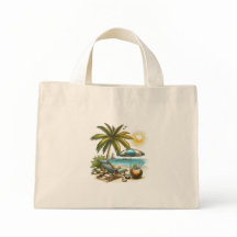 Handflatan träd och stranden