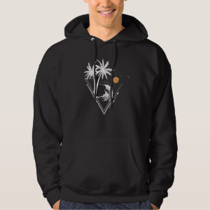 Handflatan Träd och Vinkara och vakueringssängar f Hoodie