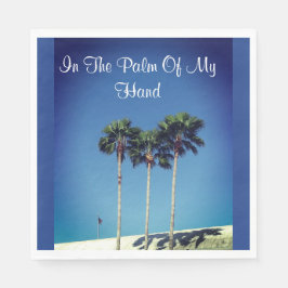 Handflatan Träd Pappersservett